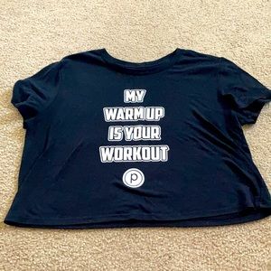 Pure Barre Crop Tee